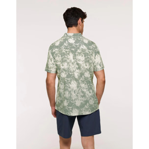 Camisa Manga Corta Caqui - Palmaira