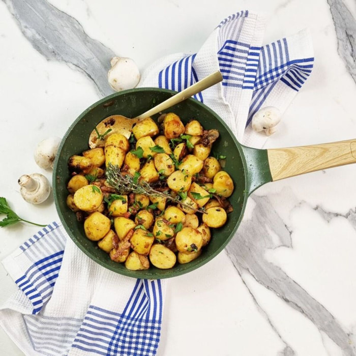 Poêle COOKUT 28 cm fougere - La Fabuleuse