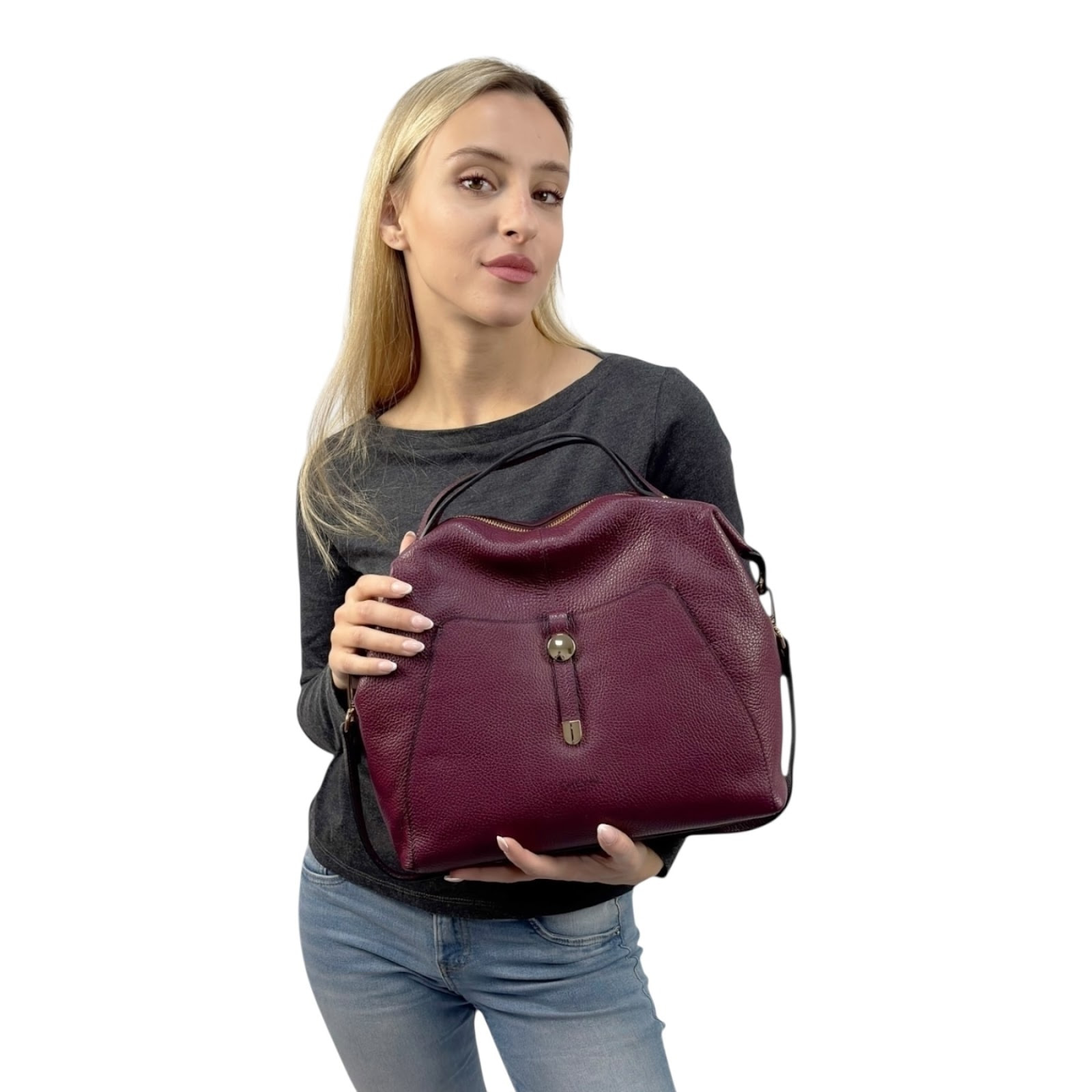 Borsa a mano Cheval Firenze Bordeaux