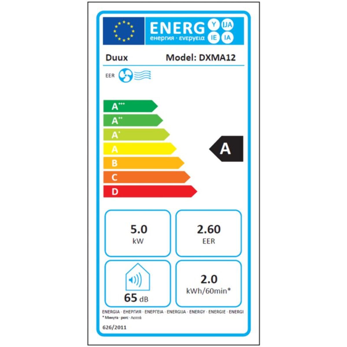 Climatiseur DUUX connecté 18000BTU North DXMA12