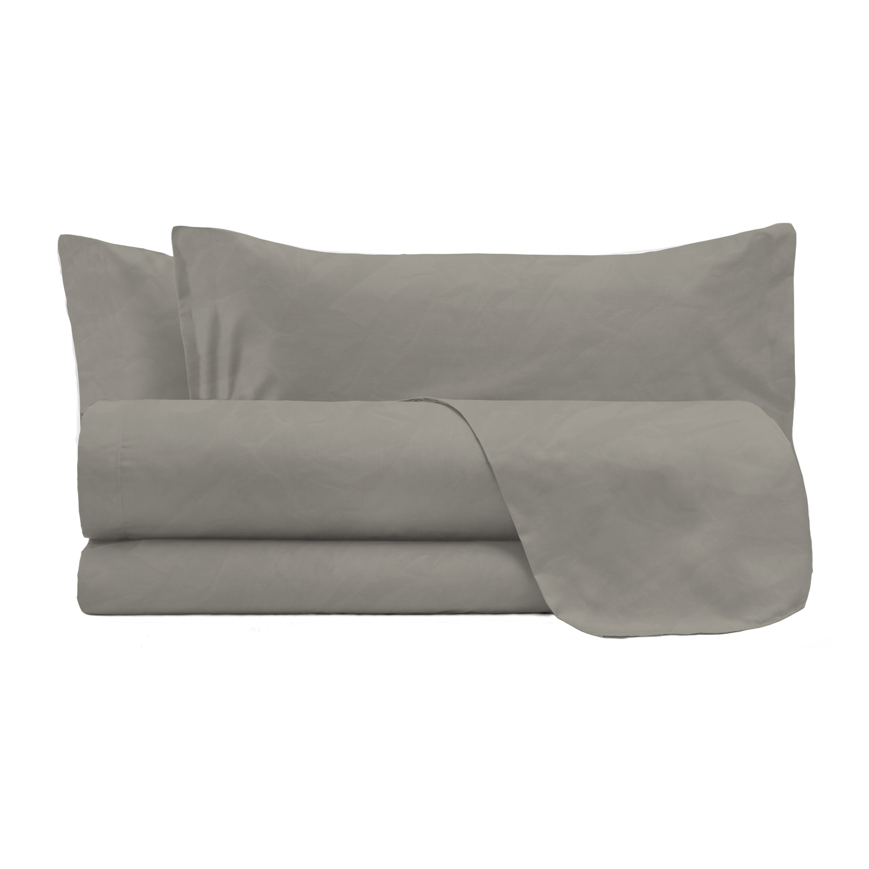 COMPLETO LETTO WATER WASHED, 100% Microfibra, No Stiro - NOCCIOLA