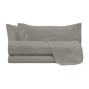 COMPLETO LETTO WATER WASHED, 100% Microfibra, No Stiro - NOCCIOLA