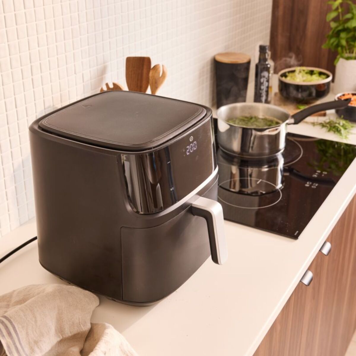 Friteuse sans huile ESSENTIELB EAF4 Dual heat 7.6L
