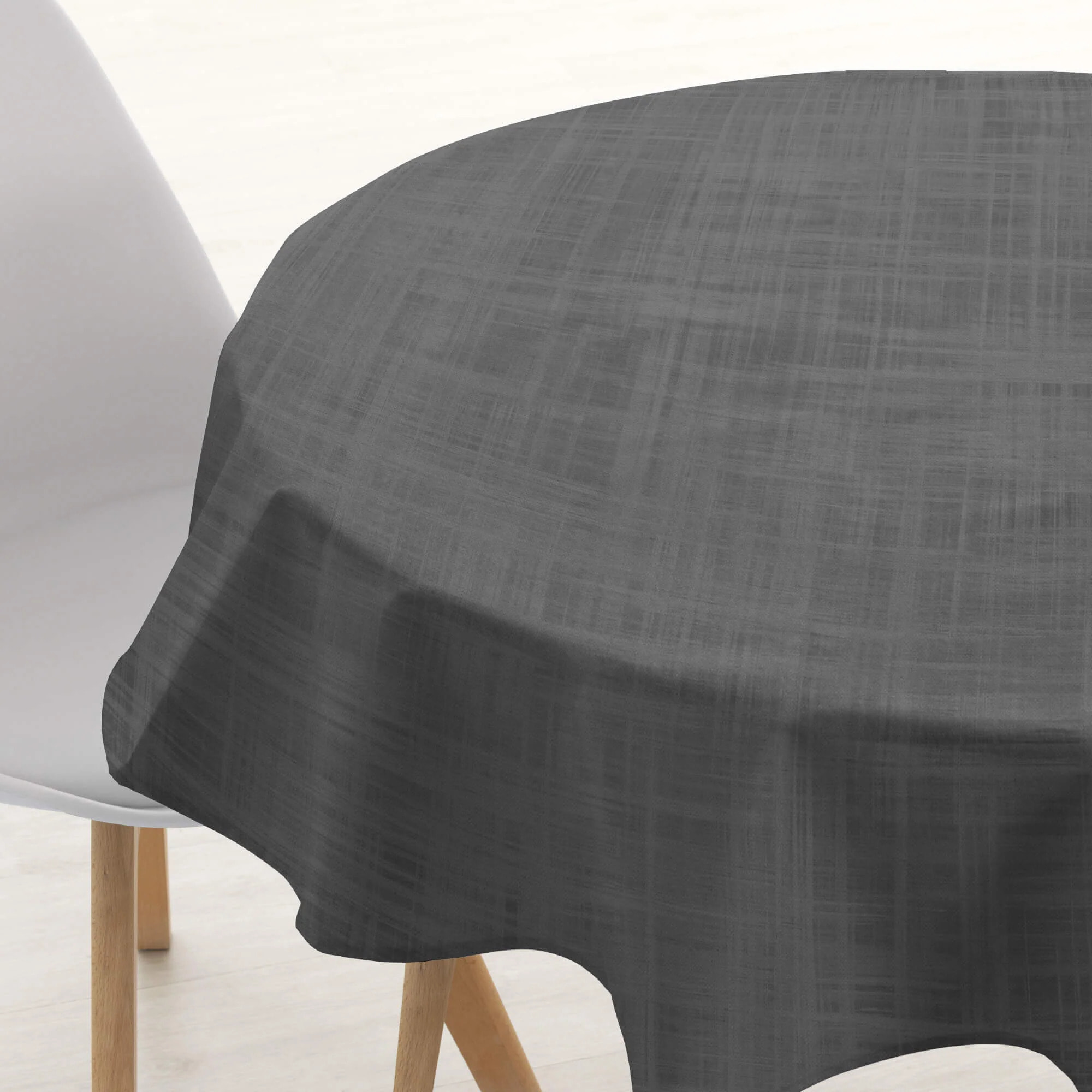 Nappe ronde en résine anti-taches 0120-42