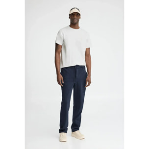 Maglietta bianca a maniche corte con logo in gomma Rigby Go