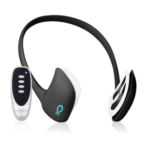 Dispositivo EMS di elettrostimolazione facciale. Effetto rassodante, rimodellante, ammorbidire i segni dell'età. Telecomando, batteria ricaricabile.