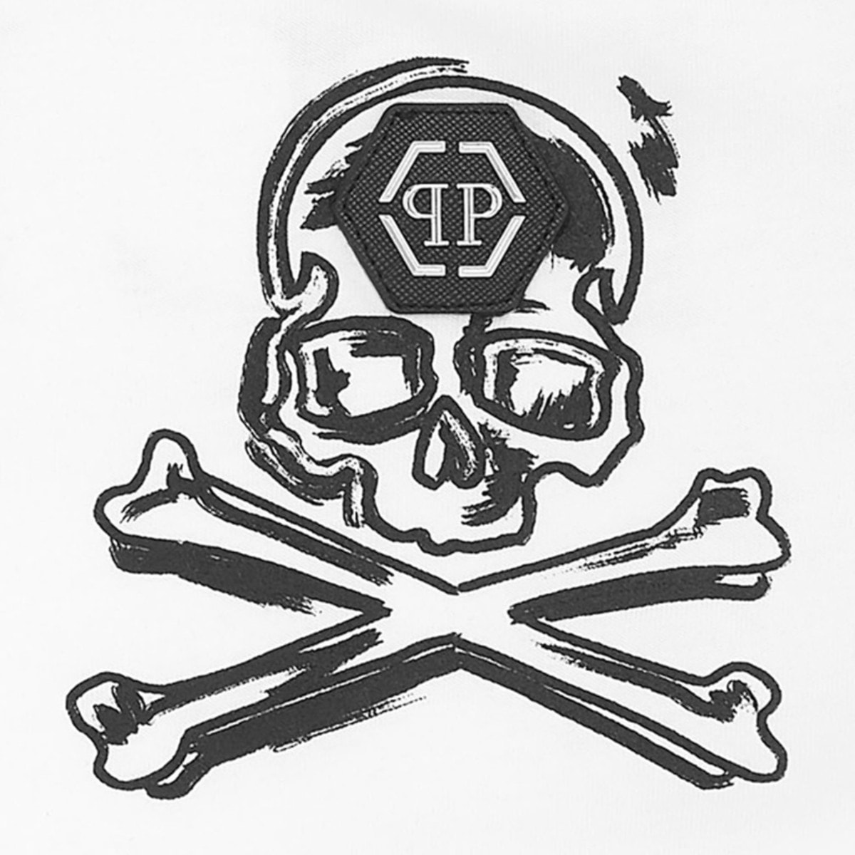 PHILIPP PLEIN T-Shirt Round Neck Ss SKULL