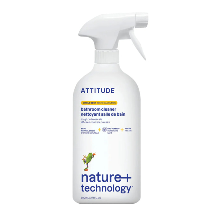 Spray limpiador para baños Antical cítrico Attitude 800 ml