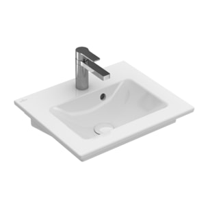 Lave main rectangulaire Venticello 50 x 42 cm avec trop-plein