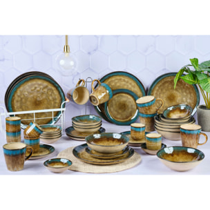 Service Complet ISLAND - 42 pièces - Terre et mer