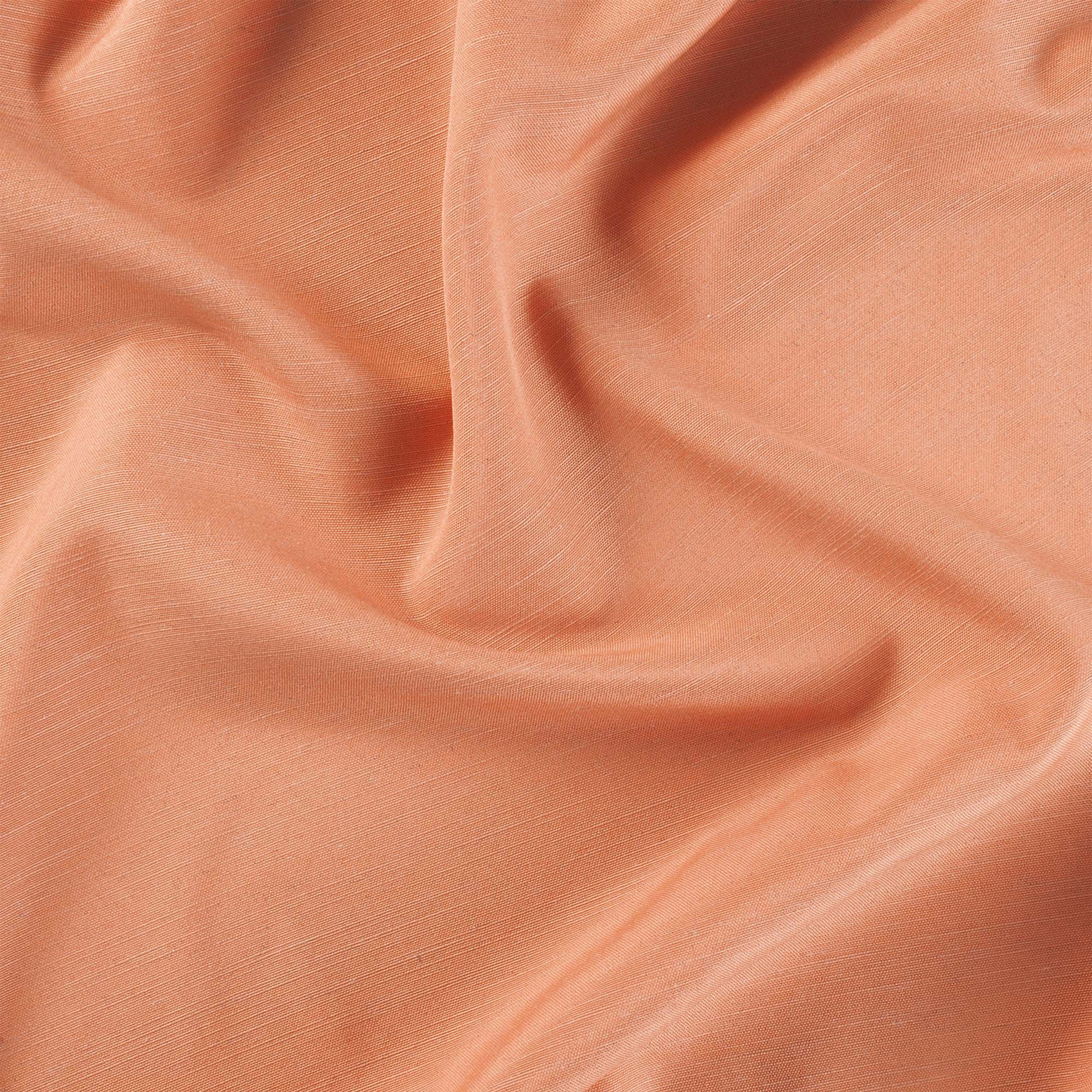 Tissu voile en poly-lin - Orange