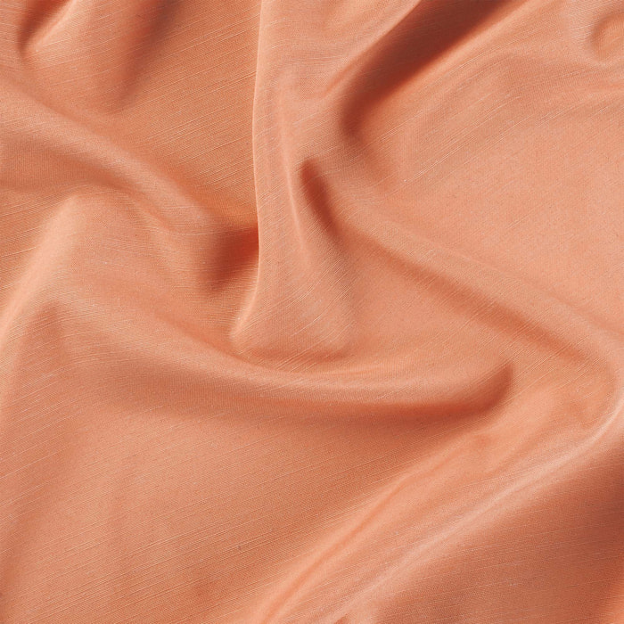 Tissu voile en poly-lin - Orange