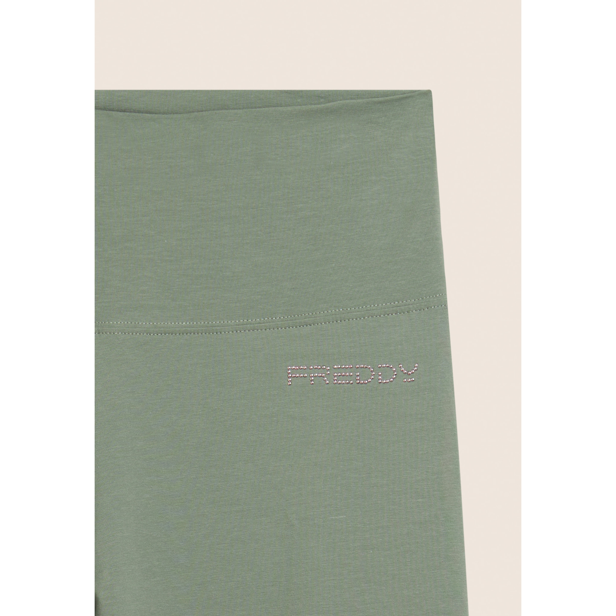 Pantaloni Sportivi in Jersey Stretch con Fondo Regolabile