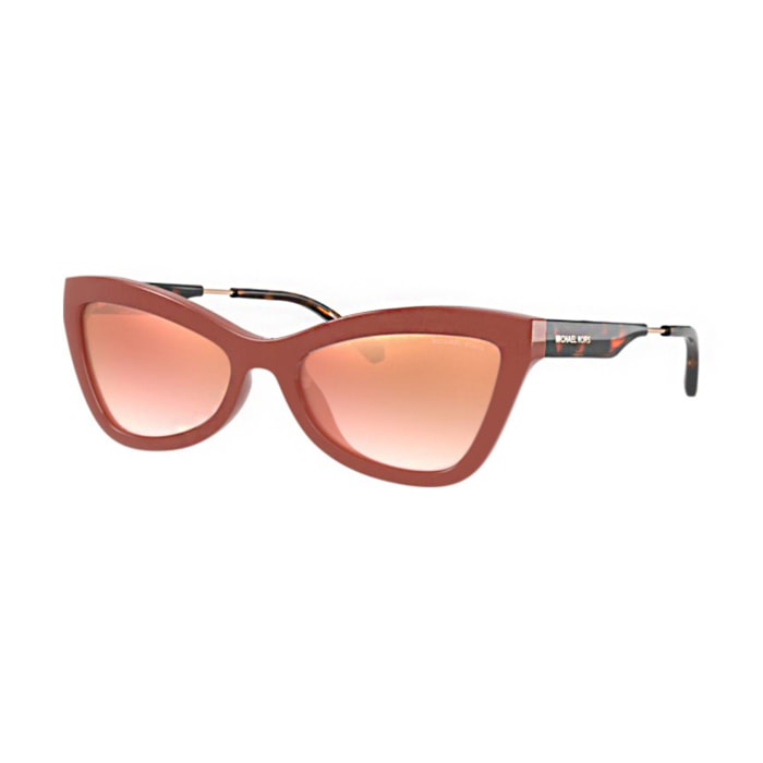 Michael Kors - lunettes de soleil pour femmes - rouge - indice de protection UV : catégorie 3