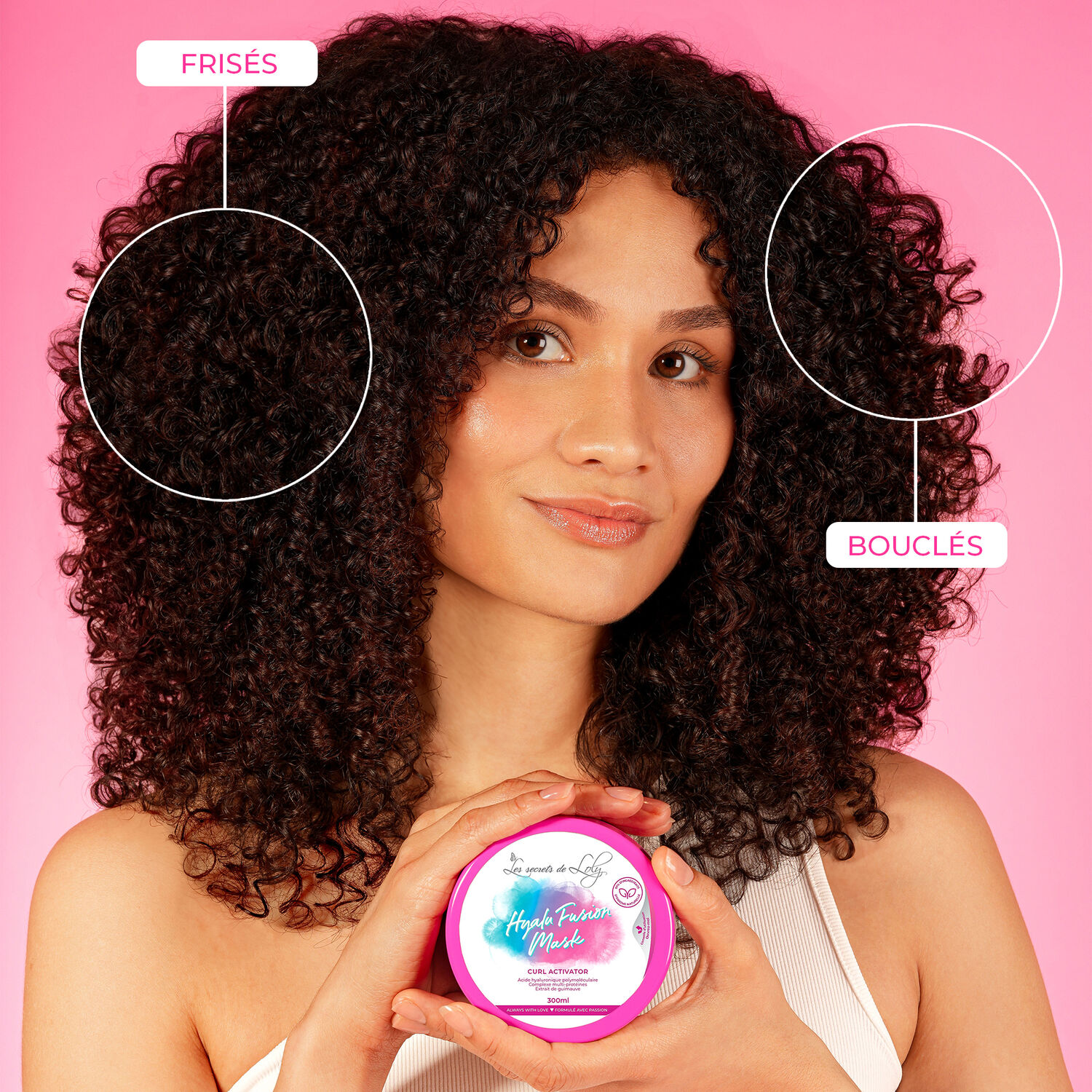 Hyalu Fusion Mask - Masque Activateur de Boucles 300ml