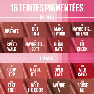 Maybelline New York Maybe It's Serum Lipstick - Rouge à lèvres sérum - 107 Blind date