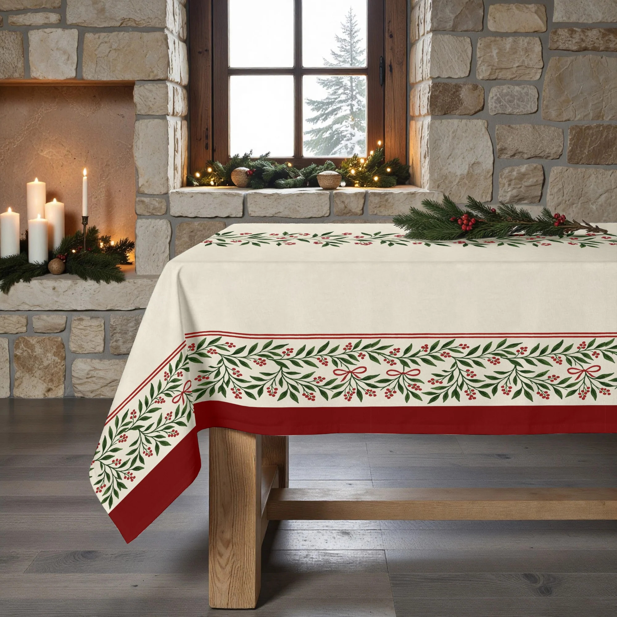 Nappe anti-taches Christmas wish 8 1225