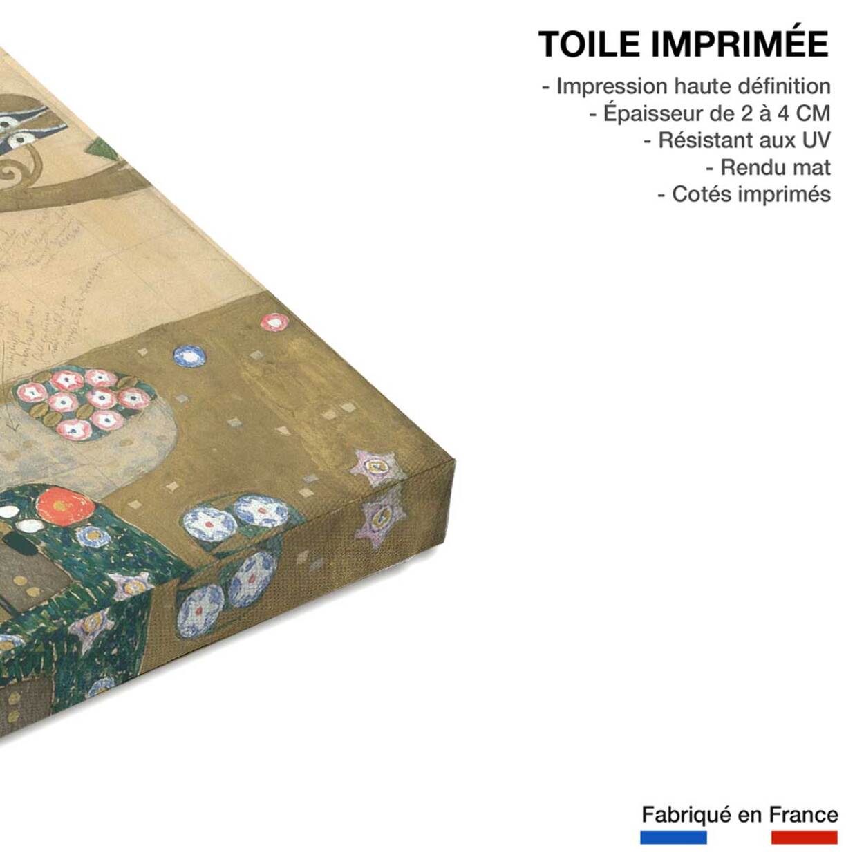 Tableau célèbre L'arbre de vie par Gustav Klimt Toile imprimée