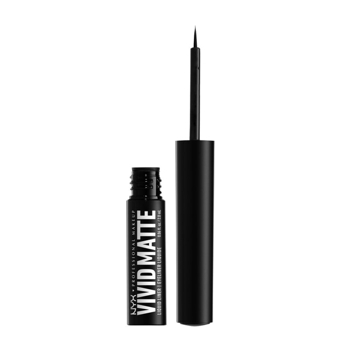 NYX Professional Makeup Eyeliner liquide mat Vivid Matte Noir