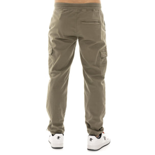 Pantaloni cargo da uomo in twill Leone Military 1947