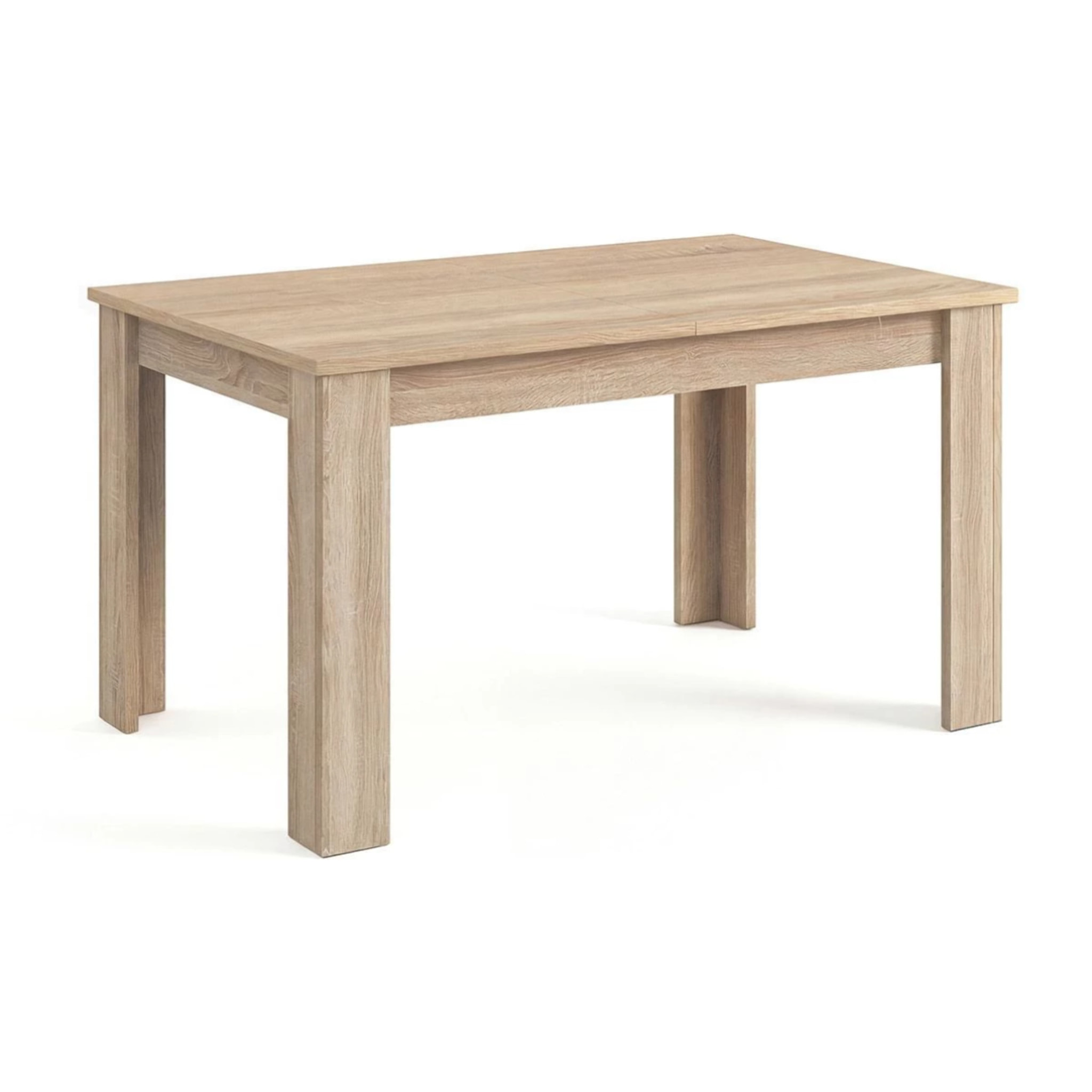 Mesa de comedor extensible en roble canadian 140-190x90 cm Sira Roble Canadian