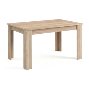 Mesa de comedor extensible en roble canadian 140-190x90 cm Sira Roble Canadian
