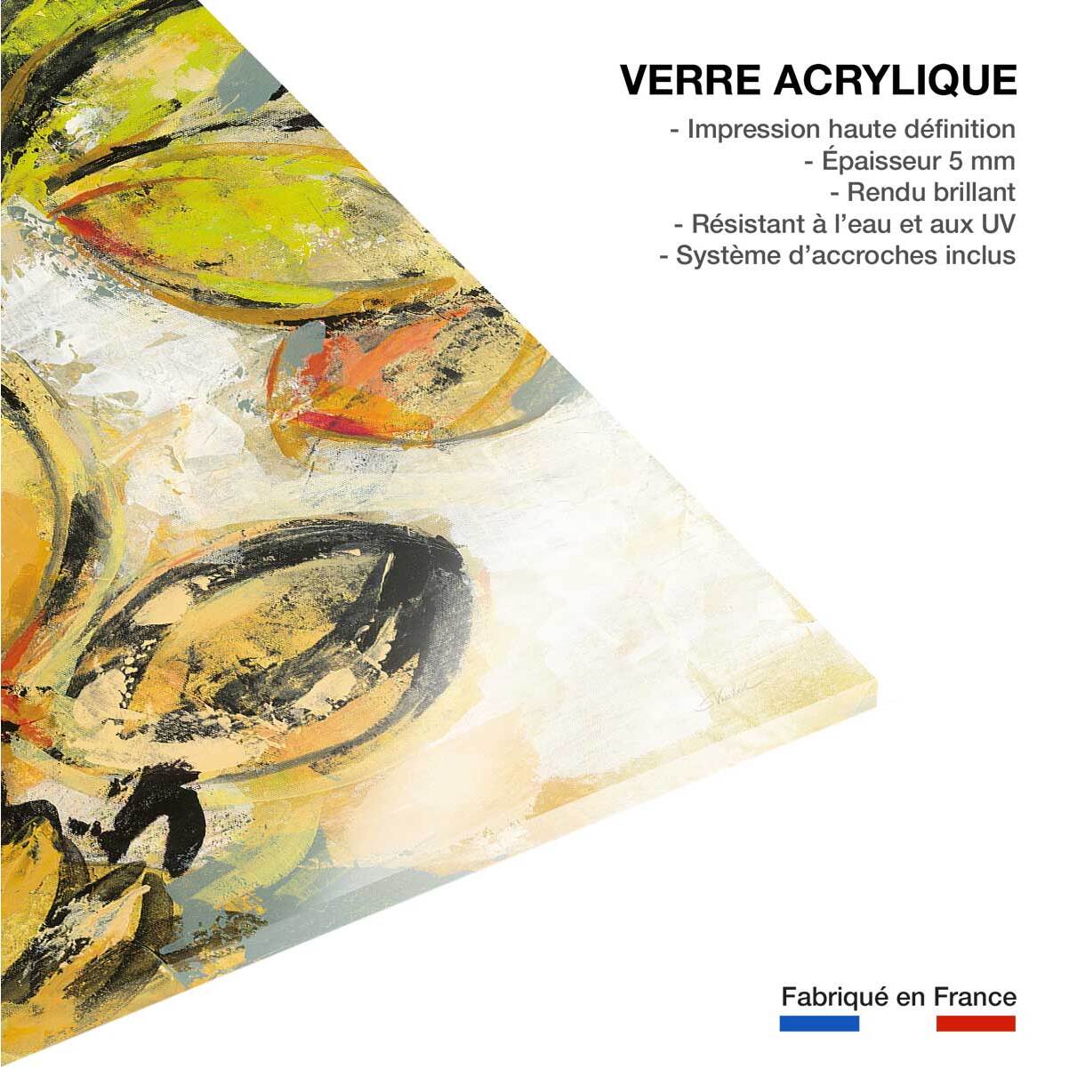 Tableau sunny flower Tableau plexiglas