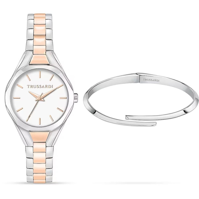 Reloj Trussardi R2453159503 Mujer Analogico Cuarzo con Correa de Acero inoxidable