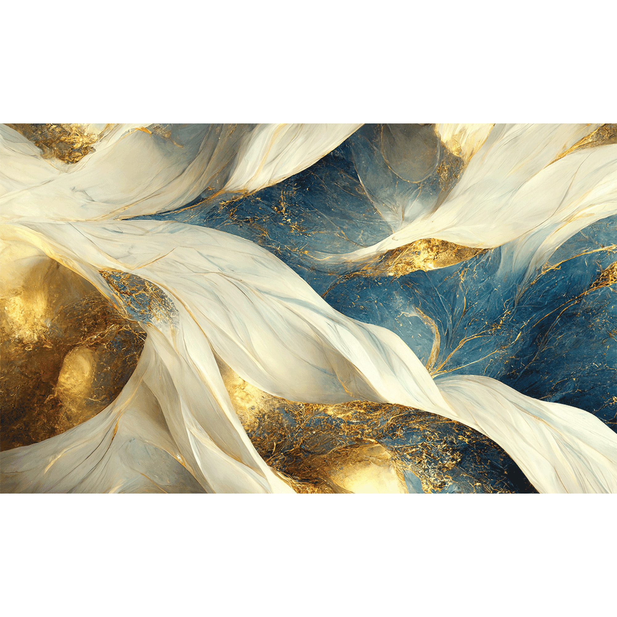 Rouleau revêtement adhésif imperméable - Sticker lavable plan de travail - ÉPOXY CAYUGA