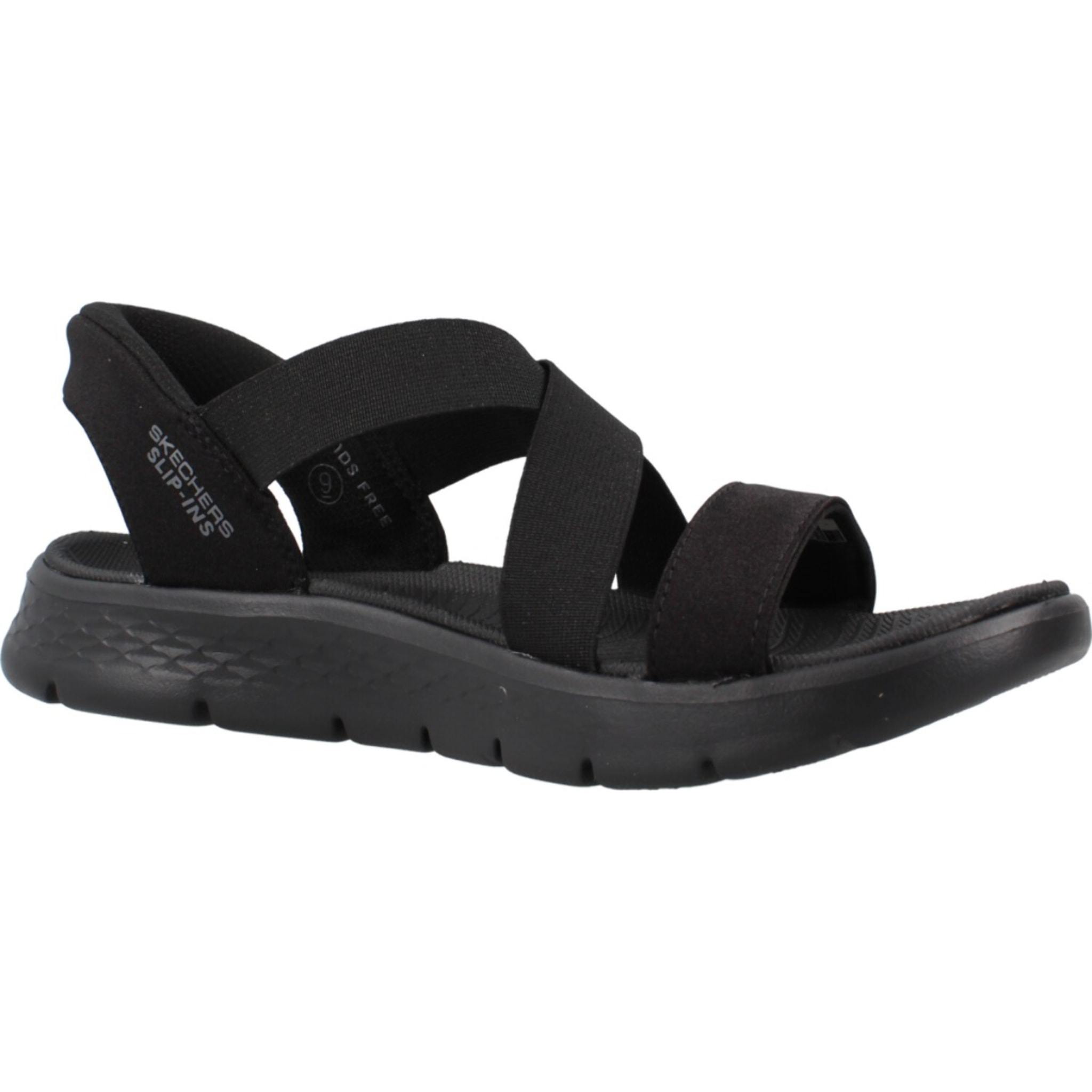 Sandalias Mujer Go Walk Flex Sandal Glimm Negro