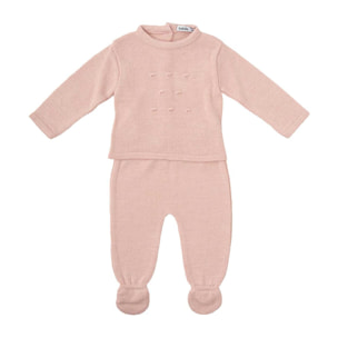 Conjunto Polaina Punto Burbujas