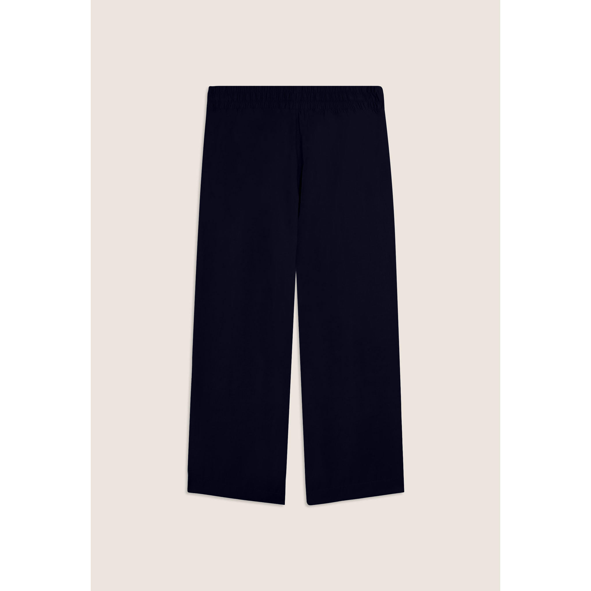 Pantaloni Sportivi Cropped con gamba Wide Leg e strass