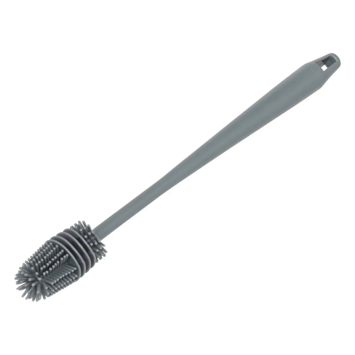 Goupillon en caoutchouc gris H33,5cm