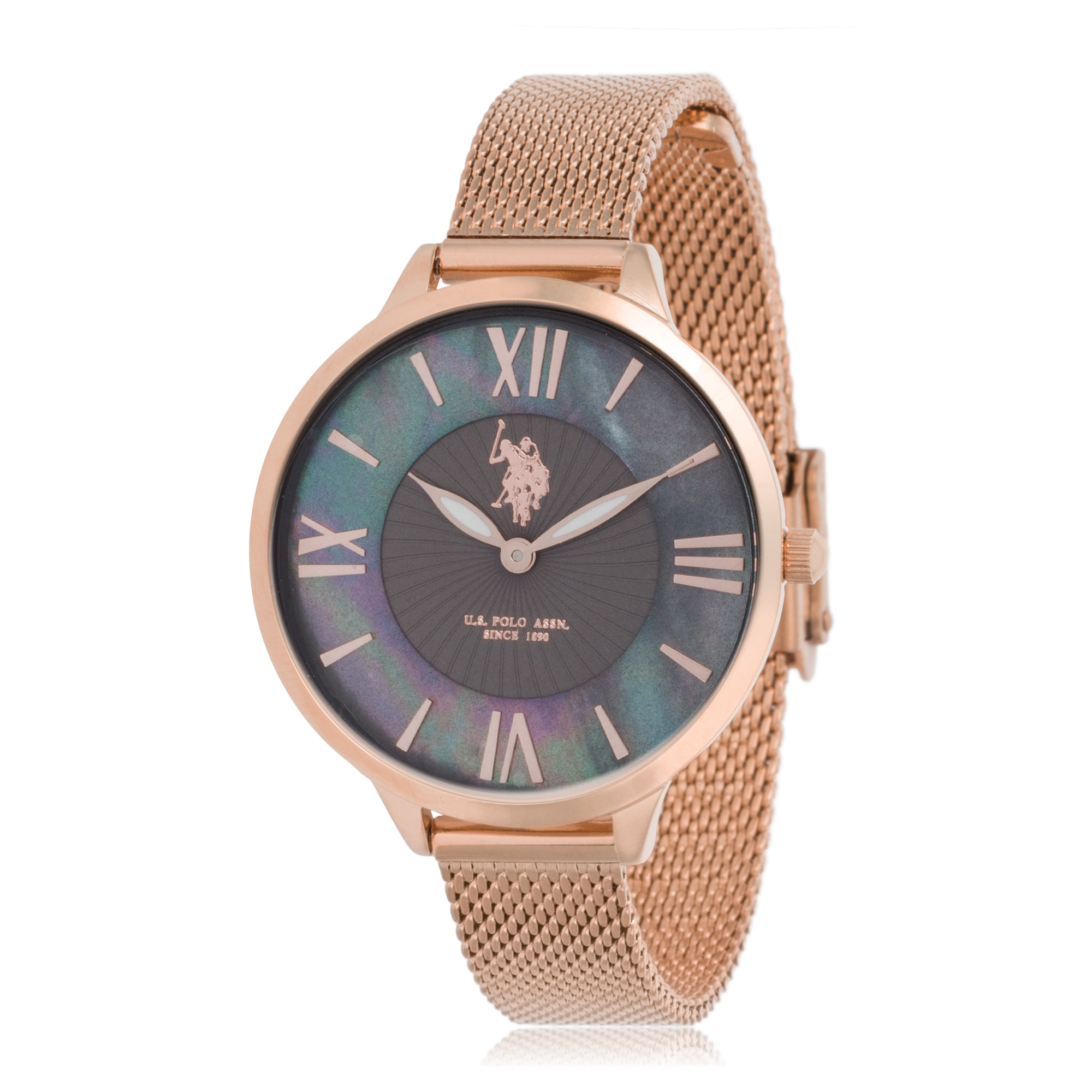 Orologio U.S. Polo Assn. In maglia milanese