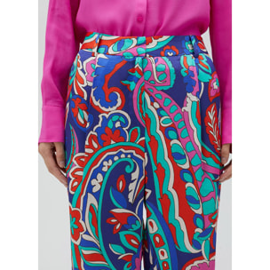 Pantaloni stampa paisley