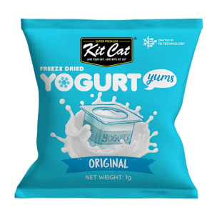 Kit Cat Yogurt Yums Liofilizado Original 10g (10 unidades)