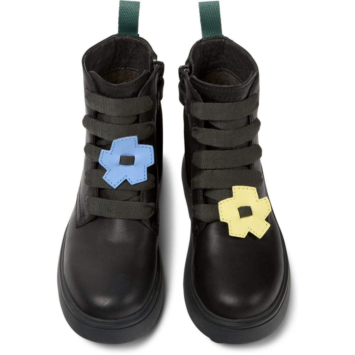 CAMPER Norte Twins - Botines Negro Infantil Unisex