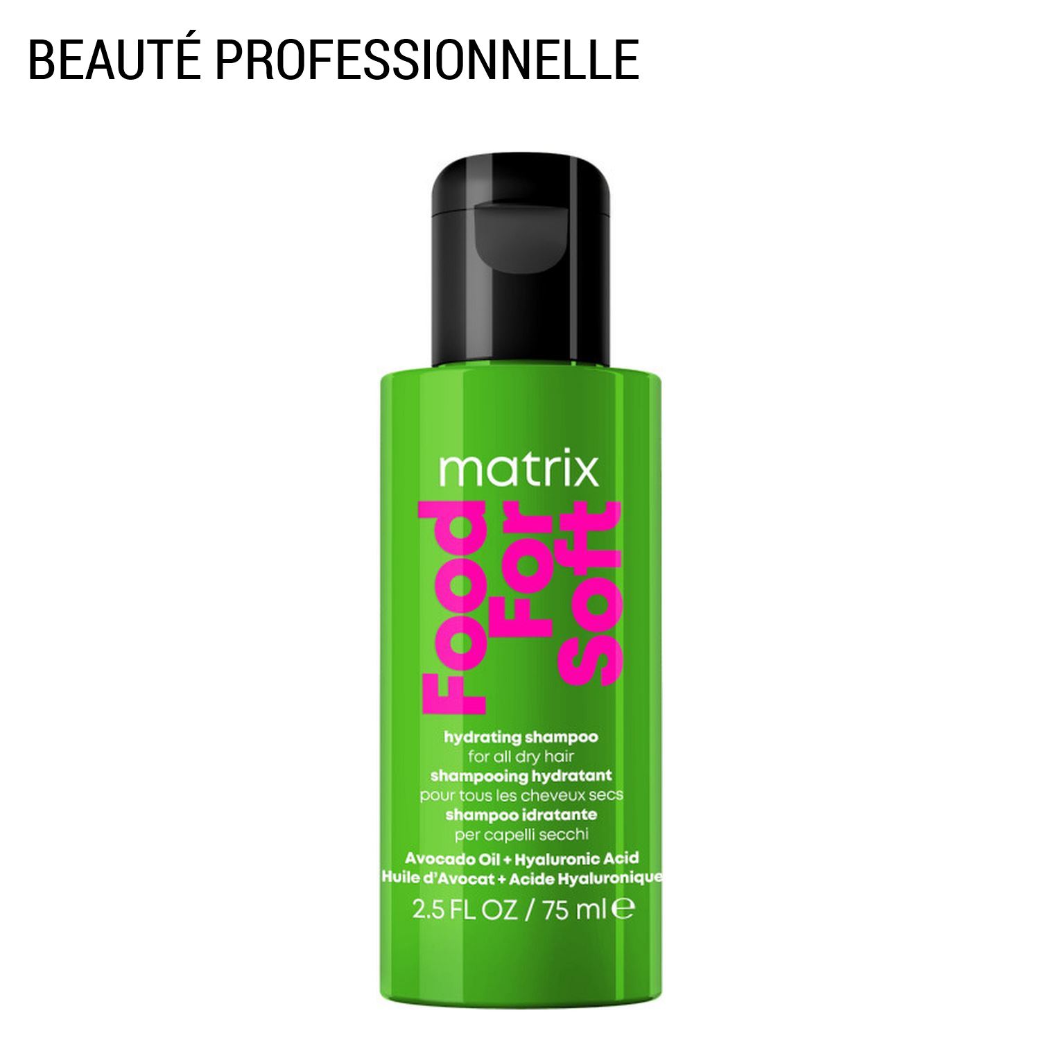 Food For Soft - Shampooing Hydratant pour Cheveux Secs à Très Secs