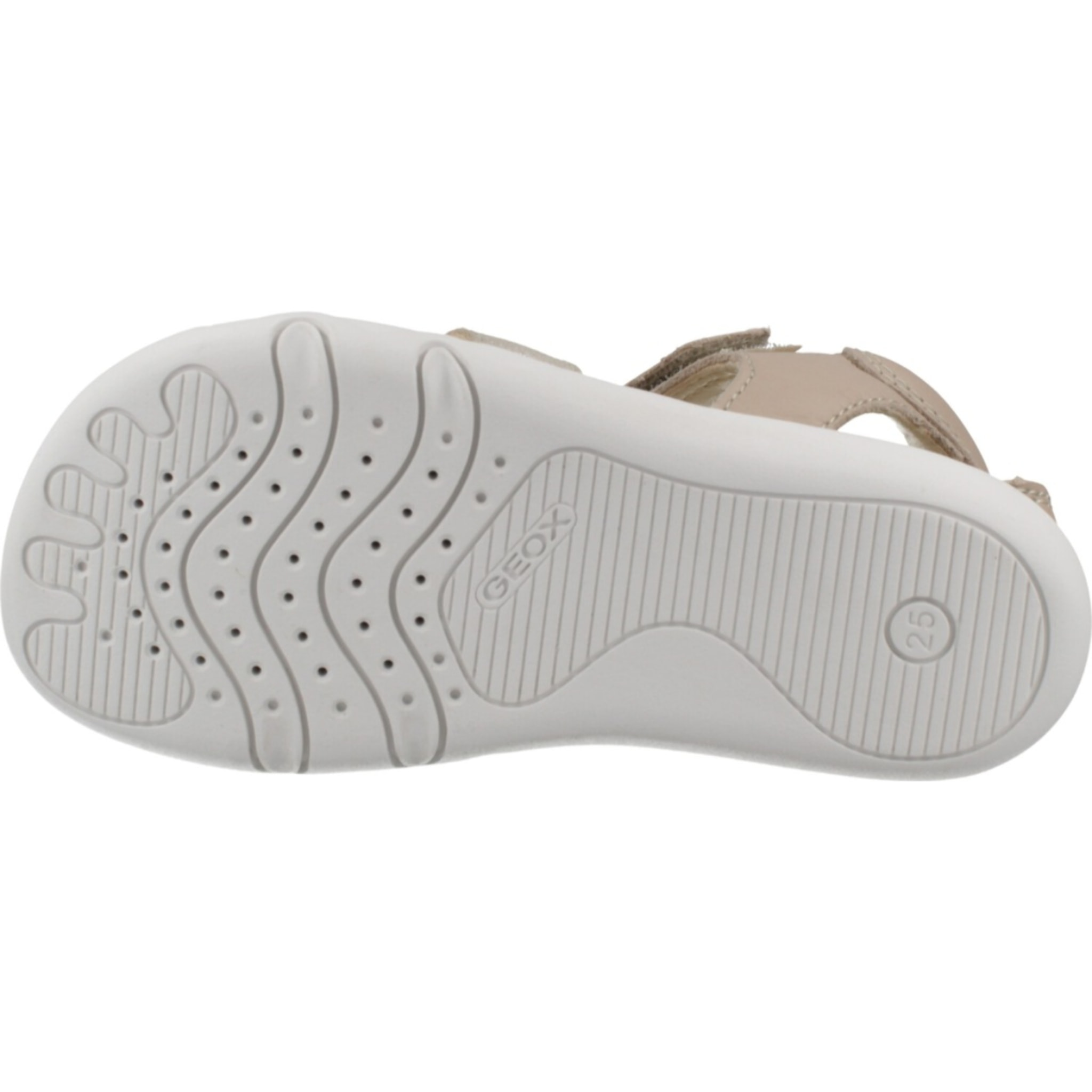 Sandalias Niña de la marca GEOX  modelo B SANDAL STEPPIEUP ORO