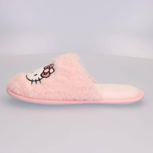 Pantuflas infantiles de estar por casa "Hello Kitty"