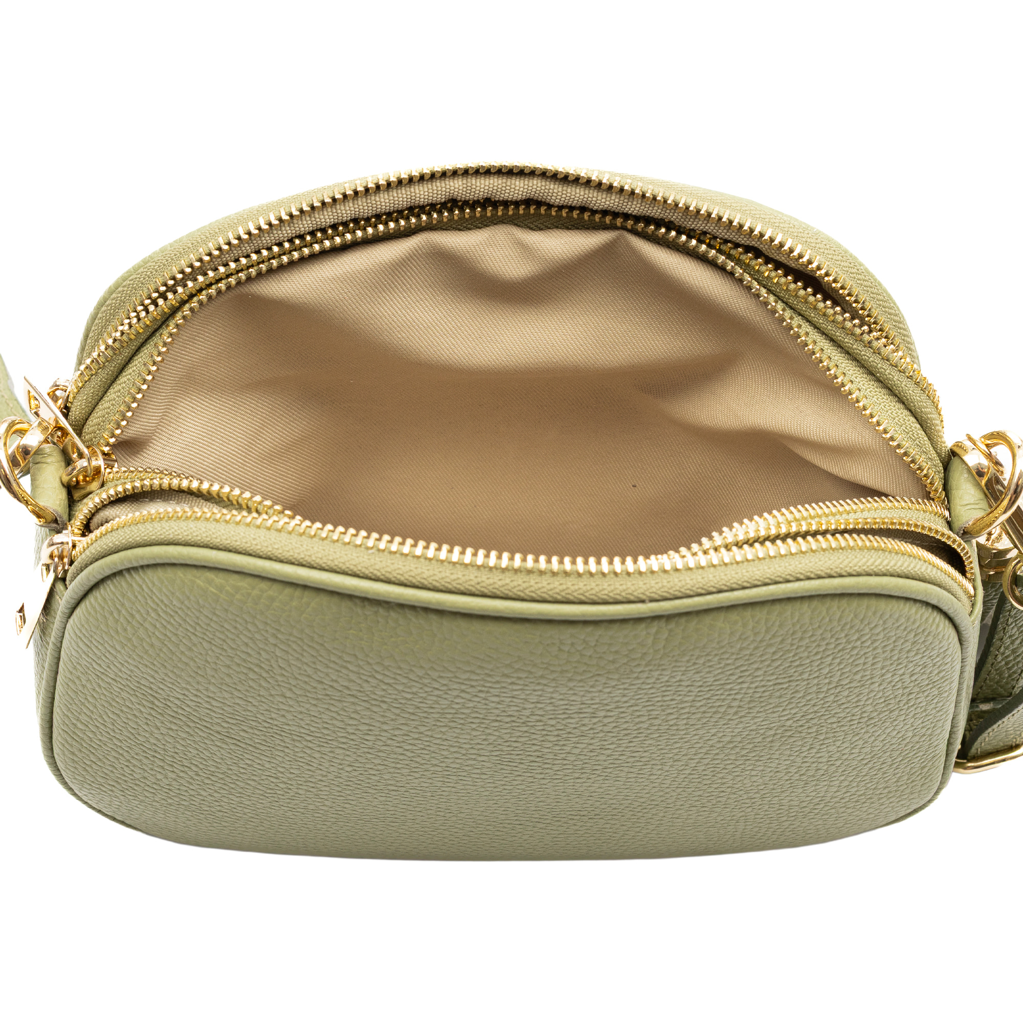 Aliminusa bolso bandolera Mujer. Piel auténtica Dollaro.