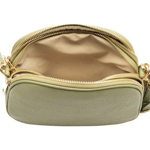 Aliminusa bolso bandolera Mujer. Piel auténtica Dollaro.