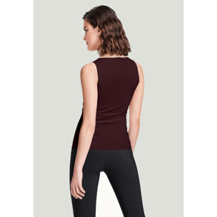 Top senza maniche Jersey Top Sleeveless
