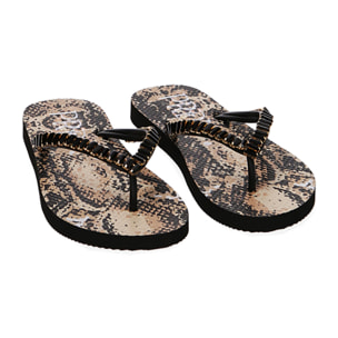 Infradito mare tigrate