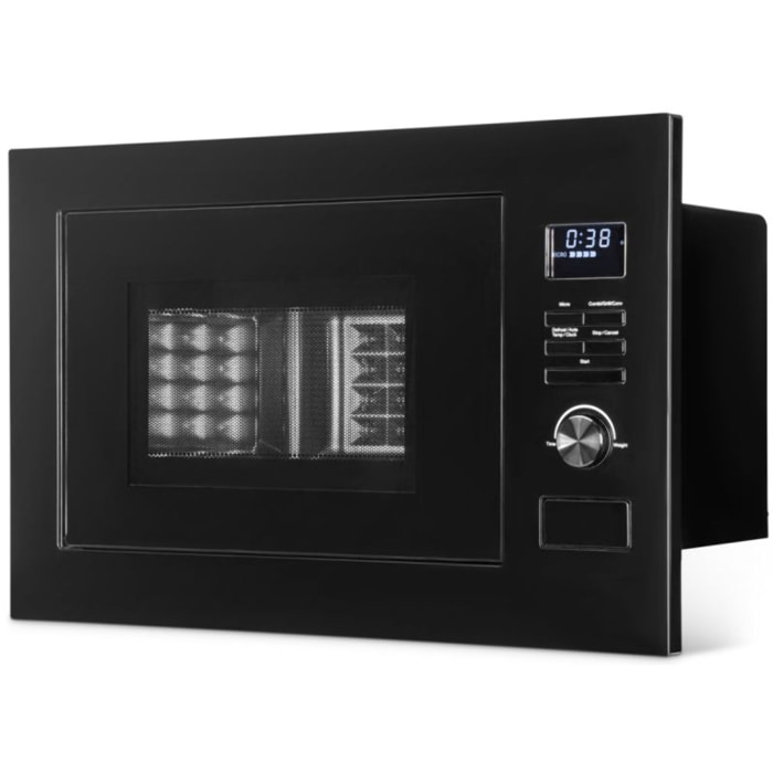 Micro ondes encastrable avec grill Noir Bomann MWG3001HEB-Noir