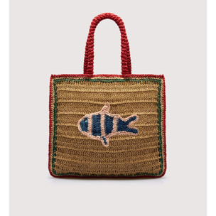 Bolso De Mano Beige - Pescaito