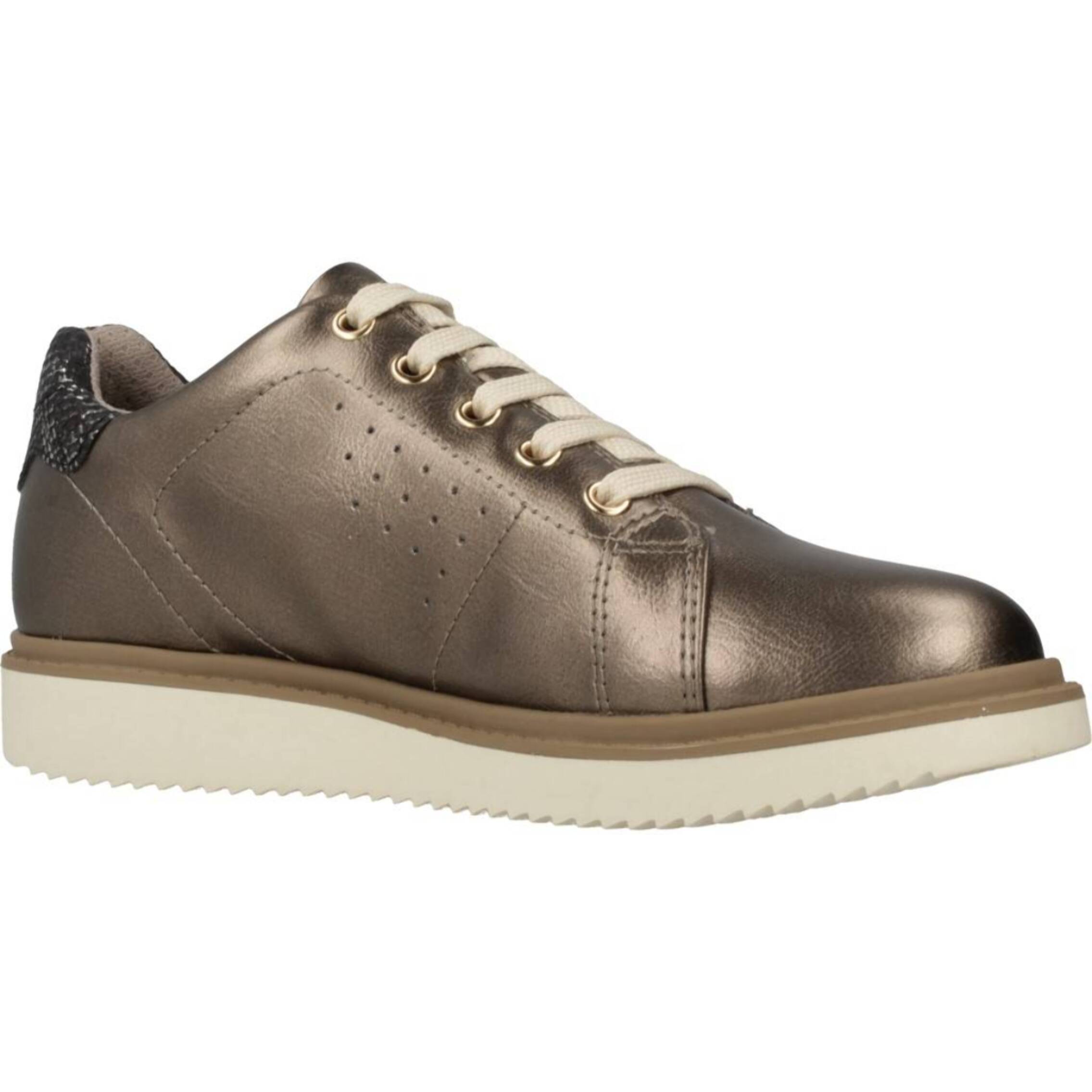 Zapatillas Niña de la marca GEOX  modelo J THYMAR G BRONCE