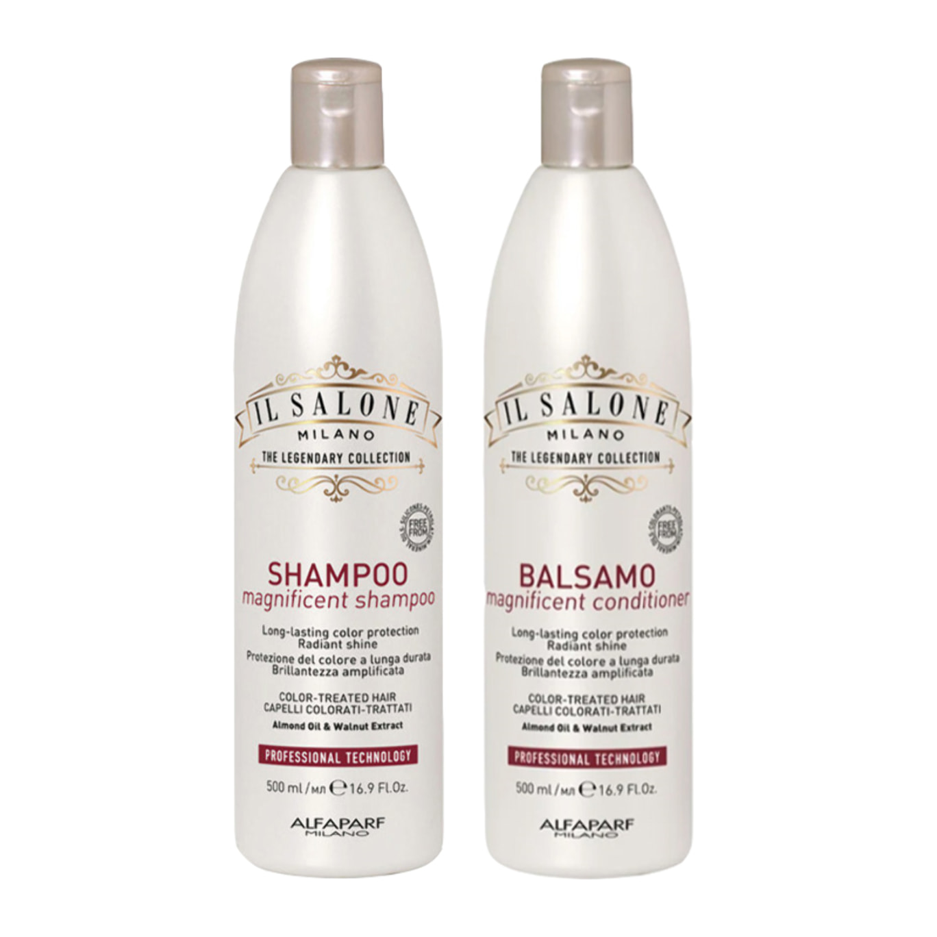 ALFAPARF MILANO Kit Il Salone Magnificent Shampoo 500ml + Conditioner 500ml