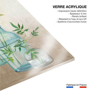 Tableau Fleurs médicinales Tableau plexiglas