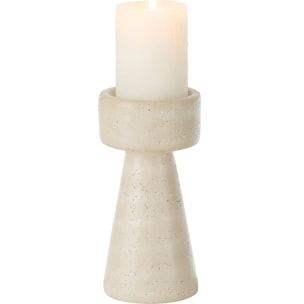 J-Line - Chandelier Olina - ciment - crème - medium